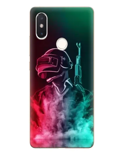 Чехол для Xiaomi Mi 8 SE с картинкой «PUBG — огненный воин»