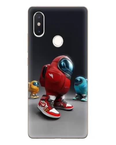 Чехол для Xiaomi Mi 8 SE с картинкой «Among Us — 3D стиль»