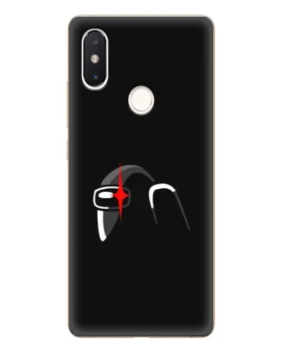 Чехол для Xiaomi Mi 8 SE с картинкой «Among Us шлем»