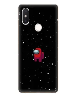 Чехол для Xiaomi Mi 8 SE с картинкой «Красный Among Us»