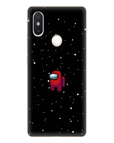 Чехол для Xiaomi Mi 8 SE с картинкой «Красный Among Us»