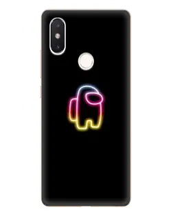 Чехол для Xiaomi Mi 8 SE с картинкой «Among Us градиент»