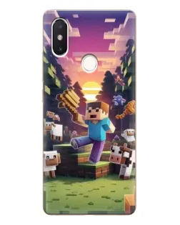 Чохол для Xiaomi Mi 8 SE з картинкою «Стів на фермі» Чохол для Xiaomi Mi 8 SE з картинкою «Стів на фермі»