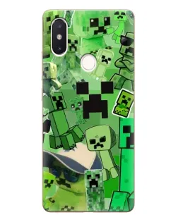 Чохол для Xiaomi Mi 8 SE з картинкою «Кріпери Minecraft» Чохол для Xiaomi Mi 8 SE з картинкою «Кріпери Minecraft»