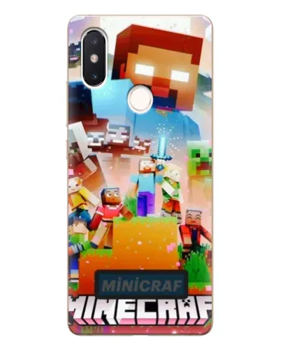Чехол для Xiaomi Mi 8 SE с картинкой «Minecraft герои игры» Чехол для Xiaomi Mi 8 SE с картинкой «Minecraft герои игры»