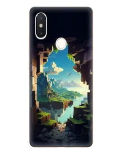 Чохол для Xiaomi Mi 8 SE з картинкою «Вид з печери»