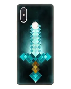 Чохол для Xiaomi Mi 8 SE з картинкою «Алмазний меч неон»