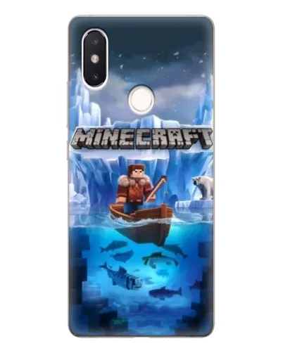 Чехол для Xiaomi Mi 8 SE с картинкой «Minecraft ледяной мир» Чехол для Xiaomi Mi 8 SE с картинкой «Minecraft ледяной мир»