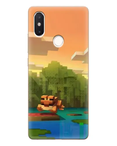 Чехол для Xiaomi Mi 8 SE с картинкой «Майнкрафт закат солнца» Чехол для Xiaomi Mi 8 SE с картинкой «Майнкрафт закат солнца»