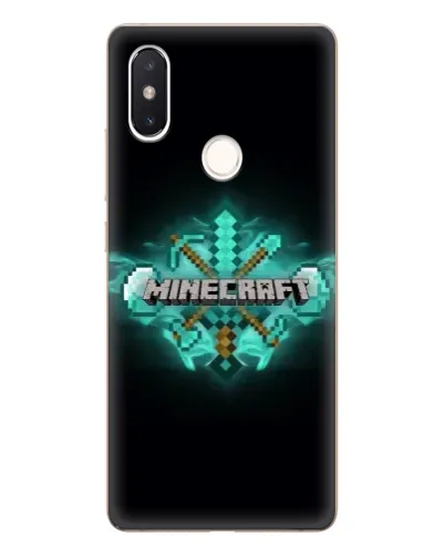 Чехол для Xiaomi Mi 8 SE с картинкой «Minecraft Diamond лого» Чехол для Xiaomi Mi 8 SE с картинкой «Minecraft Diamond лого»