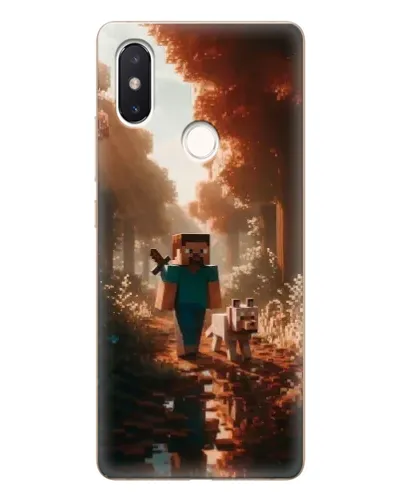 Чехол для Xiaomi Mi 8 SE с картинкой «Стив в лесу» Чехол для Xiaomi Mi 8 SE с картинкой «Стив в лесу»