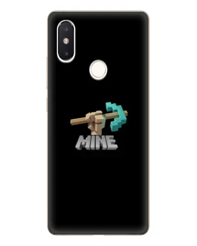 Чехол для Xiaomi Mi 8 SE с картинкой «Алмазная кирка» Чехол для Xiaomi Mi 8 SE с картинкой «Алмазная кирка»