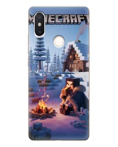 Чехол для Xiaomi Mi 8 SE с картинкой «Зимний Minecraft» Чехол для Xiaomi Mi 8 SE с картинкой «Зимний Minecraft»