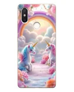 Чехол для Xiaomi Mi 8 SE с картинкой «Радуга и единороги» Чехол для Xiaomi Mi 8 SE с картинкой «Радуга и единороги»