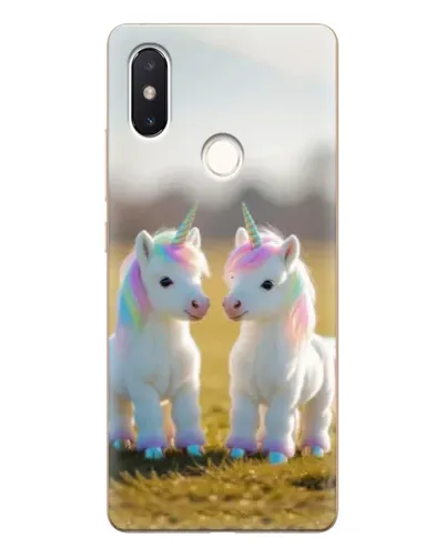Чехол для Xiaomi Mi 8 SE с картинкой «Пара единорогов» Чехол для Xiaomi Mi 8 SE с картинкой «Пара единорогов»