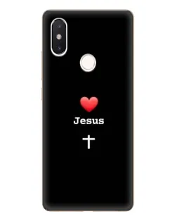 Чохол для Xiaomi Mi 8 SE з картинкою «Серце - Jesus» Чохол для Xiaomi Mi 8 SE з картинкою «Серце - Jesus»