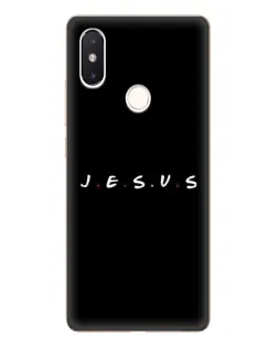 Чехол для Xiaomi Mi 8 SE с картинкой «Точки веры J.E.S.U.S.»