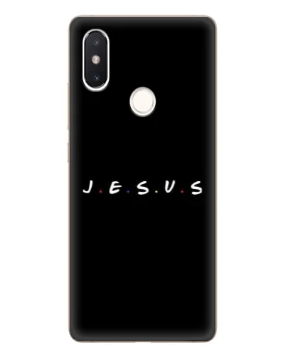 Чехол для Xiaomi Mi 8 SE с картинкой «Точки веры J.E.S.U.S.»