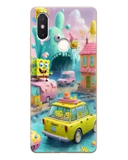 Чехол для Xiaomi Mi 8 SE с картинкой «Монстр-трак приключения»
