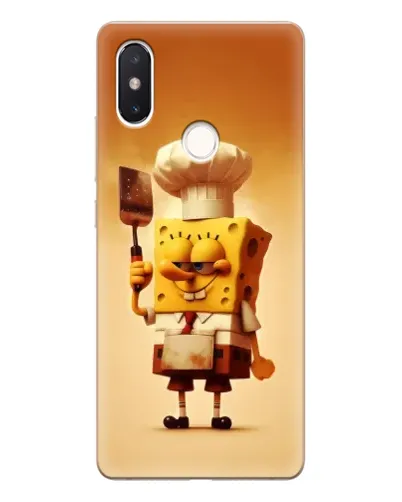 Чехол для Xiaomi Mi 8 SE с картинкой «Губка Боб повар» Чехол для Xiaomi Mi 8 SE с картинкой «Губка Боб повар»