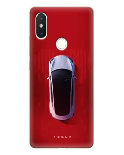 Чохол для Xiaomi Mi 8 SE з картинкою «Tesla Top View» Чохол для Xiaomi Mi 8 SE з картинкою «Tesla Top View»