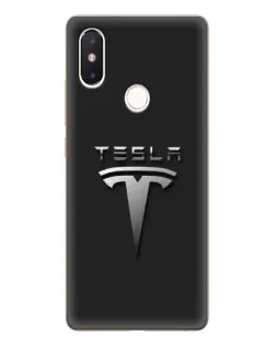 Чохол для Xiaomi Mi 8 SE з картинкою «Сталевий логотип Tesla» Чохол для Xiaomi Mi 8 SE з картинкою «Сталевий логотип Tesla»