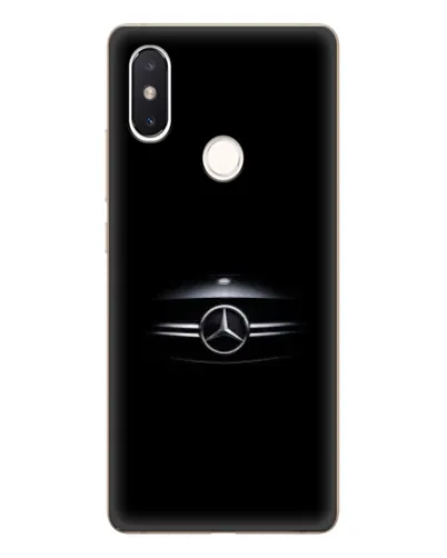 Чехол для Xiaomi Mi 8 SE с картинкой «Mercedes — абстрактные линии»