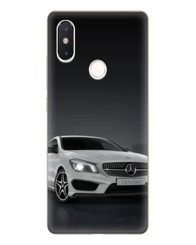 Чехол для Xiaomi Mi 8 SE с картинкой «Mercedes AMG GT Silver»