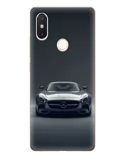 Чехол для Xiaomi Mi 8 SE с картинкой «Mercedes на черном»