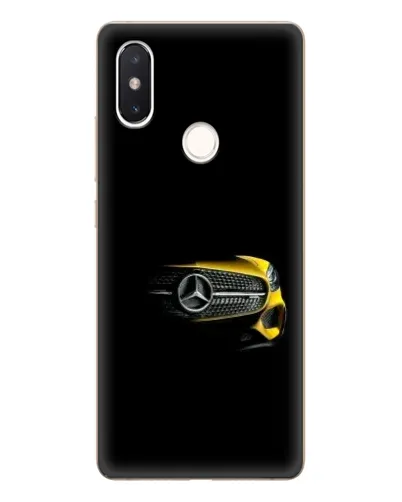 Чехол для Xiaomi Mi 8 SE с картинкой «Mercedes — ретро стиль»