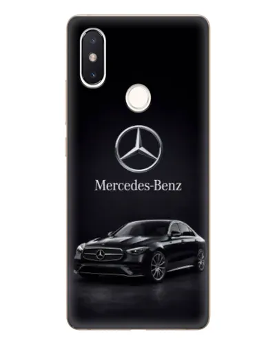 Чехол для Xiaomi Mi 8 SE с картинкой «Mercedes — решетка радиатора»