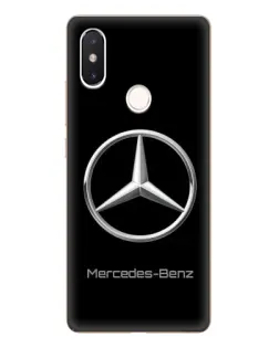 Чехол для Xiaomi Mi 8 SE с картинкой «Mercedes Silver Logo»