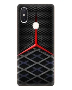 Чехол для Xiaomi Mi 8 SE с картинкой «Mercedes Carbon Grid»