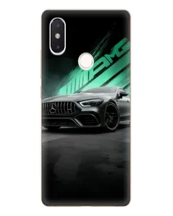Чехол для Xiaomi Mi 8 SE с картинкой «Темный Mercedes AMG»