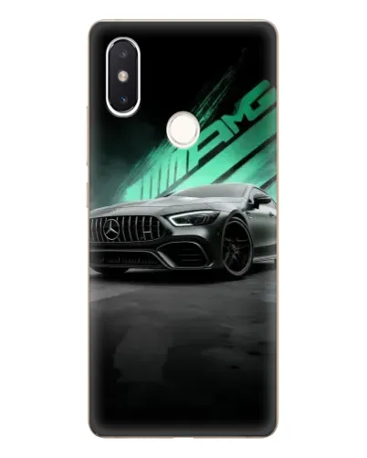 Чехол для Xiaomi Mi 8 SE с картинкой «Темный Mercedes AMG»