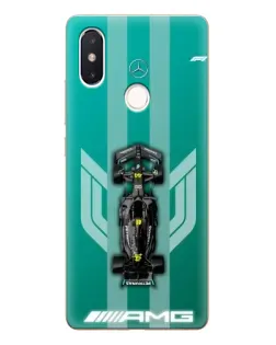 Чехол для Xiaomi Mi 8 SE с картинкой «Mercedes AMG Petronas»