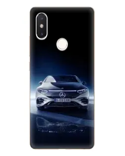 Чехол для Xiaomi Mi 8 SE с картинкой «Ночной Mercedes EQ»