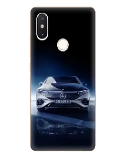 Чехол для Xiaomi Mi 8 SE с картинкой «Ночной Mercedes EQ»