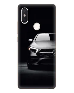 Чехол для Xiaomi Mi 8 SE с картинкой «Свет фар Mercedes»