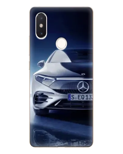Чехол для Xiaomi Mi 8 SE с картинкой «Mercedes EQ — будущее»