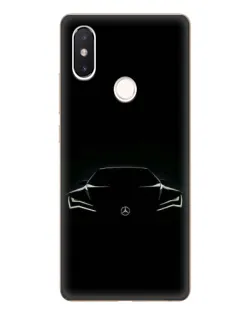 Чехол для Xiaomi Mi 8 SE с картинкой «Mercedes — силуэт авто» Чехол для Xiaomi Mi 8 SE с картинкой «Mercedes — силуэт авто»