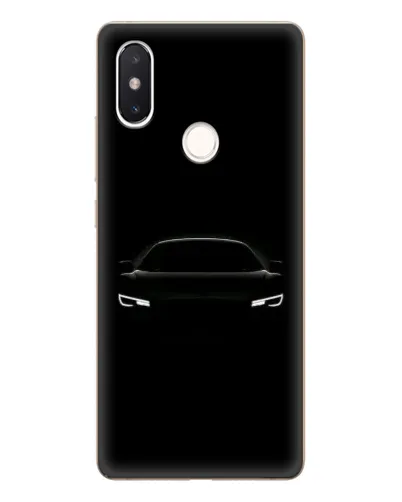 Чехол для Xiaomi Mi 8 SE с картинкой «Взгляд Audi в темноте»