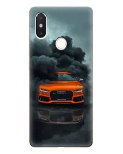 Чехол для Xiaomi Mi 8 SE с картинкой «Audi в облаках дыма» Чехол для Xiaomi Mi 8 SE с картинкой «Audi в облаках дыма»