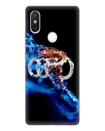 Чехол для Xiaomi Mi 8 SE с картинкой «Энергия лого Audi»