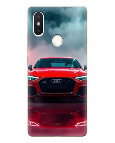 Чехол для Xiaomi Mi 8 SE с картинкой «Audi RS — красный стиль»