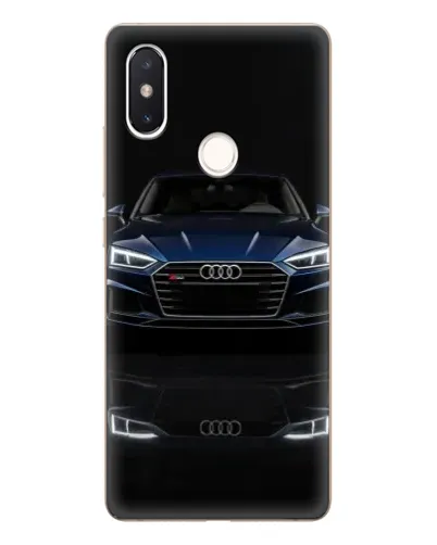 Чехол для Xiaomi Mi 8 SE с картинкой «Audi — ночное отражение»