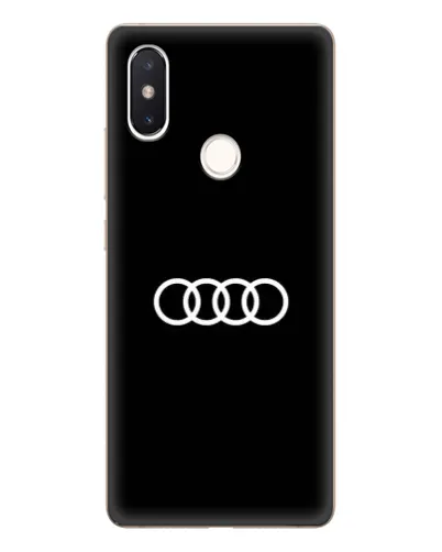 Чехол для Xiaomi Mi 8 SE с картинкой «Audi White Logo»