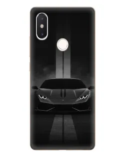 Чехол для Xiaomi Mi 8 SE с картинкой «Lamborghini симметрия дорог»