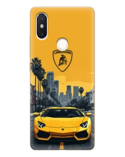 Чехол для Xiaomi Mi 8 SE с картинкой «Желтый Lamborghini город» Чехол для Xiaomi Mi 8 SE с картинкой «Желтый Lamborghini город»