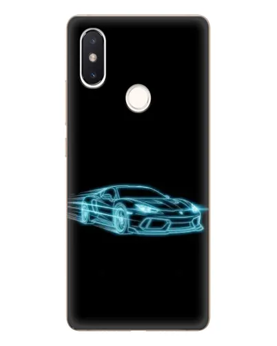 Чехол для Xiaomi Mi 8 SE с картинкой «Неоновый контур Lamborghini» Чехол для Xiaomi Mi 8 SE с картинкой «Неоновый контур Lamborghini»